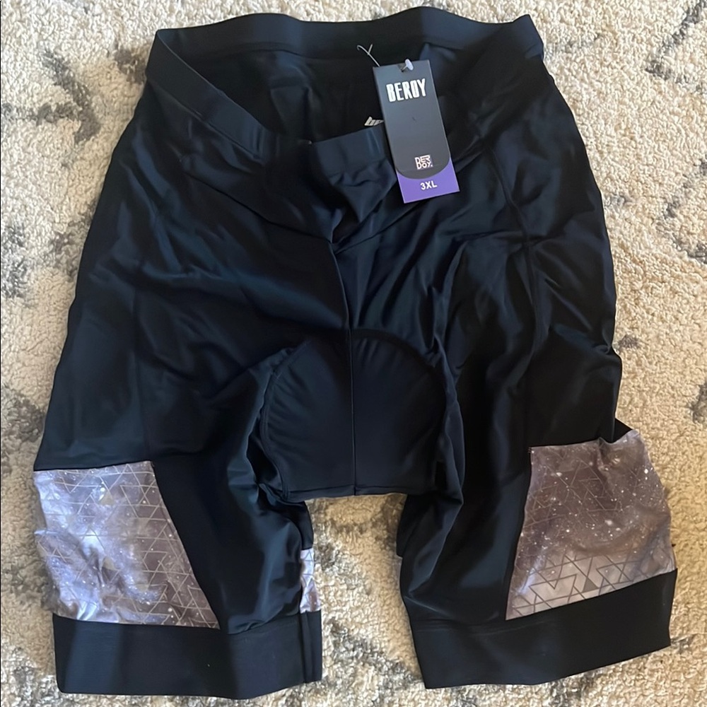 Women's Black Cycling Shorts